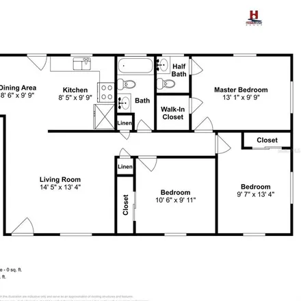 Image 2 - 810 Schoolhouse Street, Brooksville, Hernando County, FL 34601, USA - House for rent