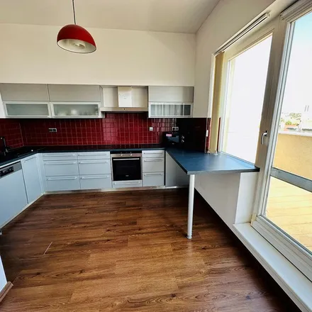 Rent this 1 bed apartment on Veveří 2212/119 in 616 00 Brno, Czechia