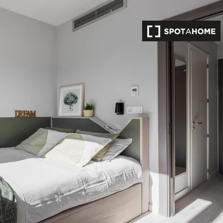 Rent this 1 bed apartment on Centro Deportivo y Socio Cultural Militar Híspalis in Calle Villa de Peñarroya, 41012 Seville