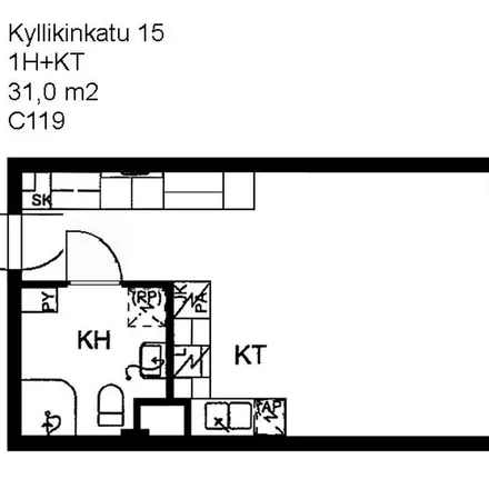Image 8 - Aaltosen kenkätehdas, Tammelan puistokatu 15, 33500 Tampere, Finland - Apartment for rent