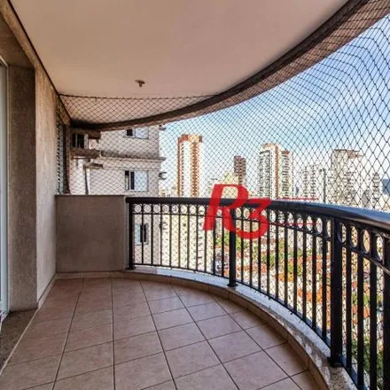 Rent this 2 bed apartment on Avenida Senador Pinheiro Machado in Marapé, Santos - SP