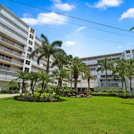 Image 1 - 3540 South Ocean Boulevard, South Palm Beach, Palm Beach County, FL 33480, USA - Apartment for rent