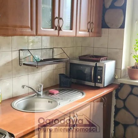 Rent this 1 bed apartment on Mieczysława Wolfkego 20 in 01-494 Warsaw, Poland