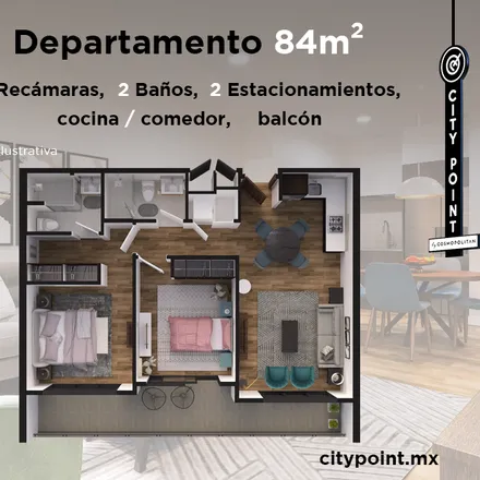 Buy this 1 bed apartment on Calle Paseo Del Río in Constitución de 1917, 22680 Tijuana