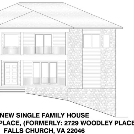 Image 1 - 2729 Woodley Place, Idylwood, Fairfax County, VA 22046, USA - House for sale