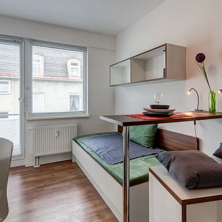 Rent this 1 bed apartment on Milbertshofen in Knorrstraße, 80807 Munich