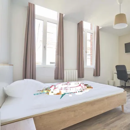 Rent this 3 bed room on 38 Rue de la Malcense in 59200 Tourcoing, France