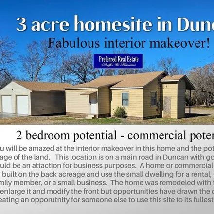 Buy this 1 bed house on 819 West Plato Road in Duncan, OK 73533
