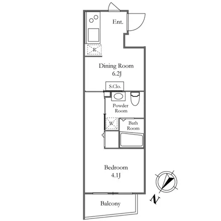 Image 2 - アジールコート三宿, 鮫洲大山線, Daizawa 3-chome, Setagaya, 154-0005, Japan - Apartment for rent