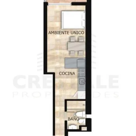 Buy this studio apartment on Avenida Ovidio Lagos 1297 in Nuestra Señora de Lourdes, Rosario