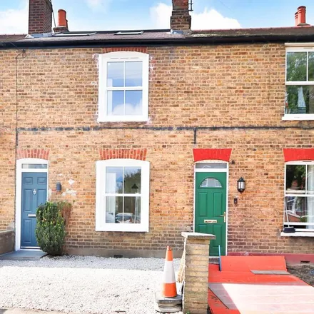 Rent this 3 bed townhouse on Cleveland Road in London, KT3 3LX