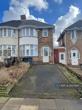Rent this 3 bed duplex on 92 Gilbertstone Avenue in Lyndon Green, B26 1HX