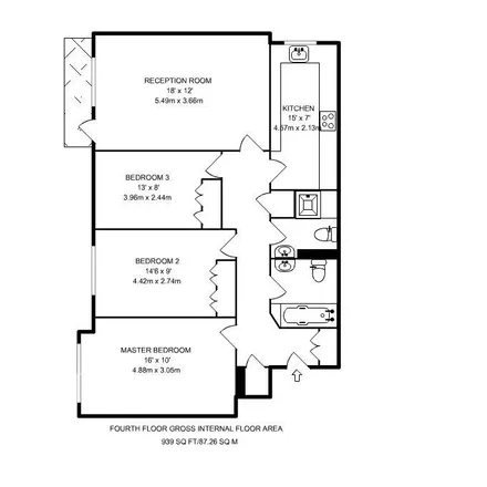 Image 7 - Byron Court, 50 Fairfax Road, London, NW6 4HB, United Kingdom - Apartment for rent