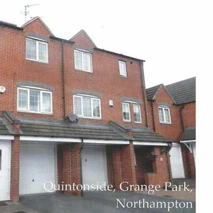 Buy this 4 bed townhouse on Quintonside in Grange Park, NN4 5AE