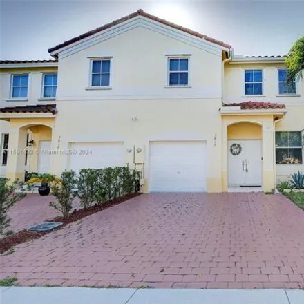 Buy this 3 bed townhouse on 3810 Sw 169th Ter in Miramar, Florida