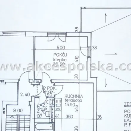 Rent this 1 bed apartment on Świętego Bonifacego 87 in 02-945 Warsaw, Poland