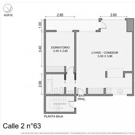 Buy this 1 bed apartment on Calle 2 69 in Partido de La Plata, 1900 La Plata