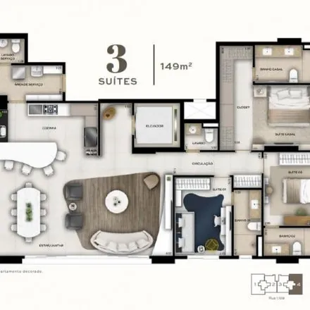 Buy this 3 bed apartment on CAPS Vida in Rua 1128, Setor Marista