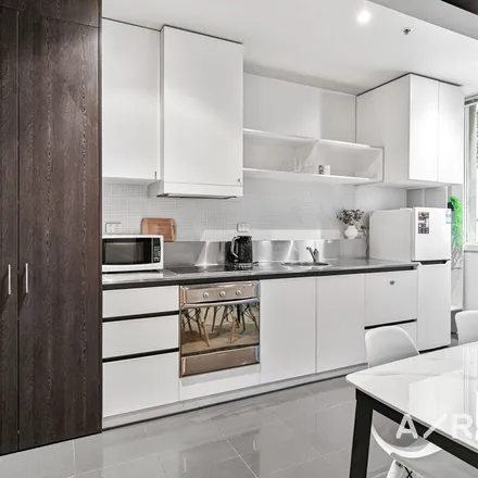Rent this 1 bed apartment on IGA Xpress in 320 St Kilda Road, Southbank VIC 3006