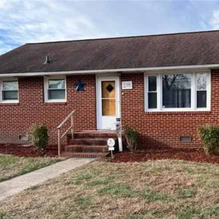 Rent this 3 bed house on 215 Patrician Drive in Hampton, VA 23666