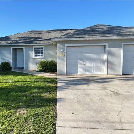 Buy this 2 bed duplex on 4716 22nd Street Southwest in Lehigh Acres, FL 33973