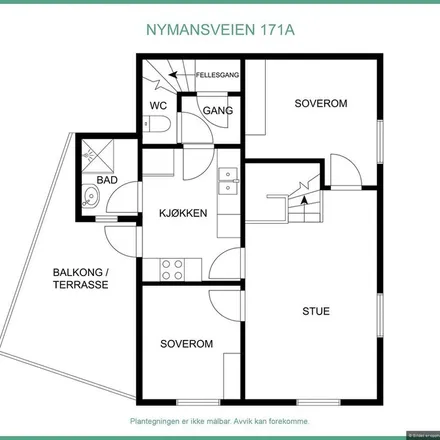 Rent this 1 bed apartment on Nymansveien 171A in 4015 Stavanger, Norway