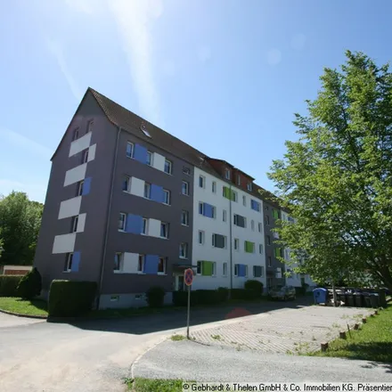 Rent this 2 bed apartment on Johannes-Brahms-Straße 15c in 98617 Meiningen, Germany