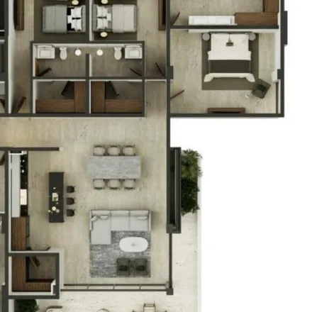 Buy this 3 bed apartment on Calle 2 Norte in 77720 Playa del Carmen, ROO