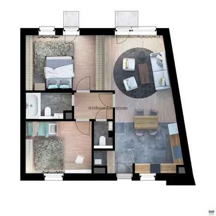 Rent this 2 bed apartment on Pécs in Széchenyi tér 14, 7621