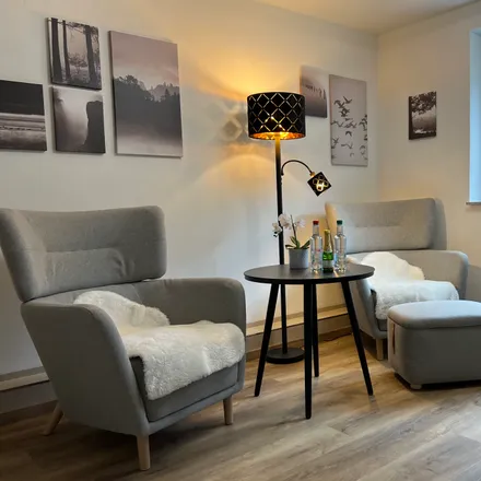 Rent this 1 bed apartment on Beim Tiergarten 10 in 72574 Bad Urach, Germany