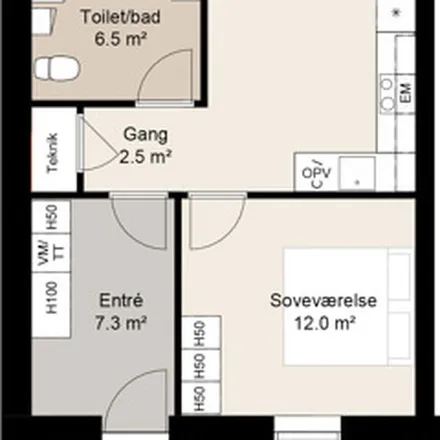 Image 7 - Bækgårdsvej 3, 6900 Skjern, Denmark - Apartment for rent