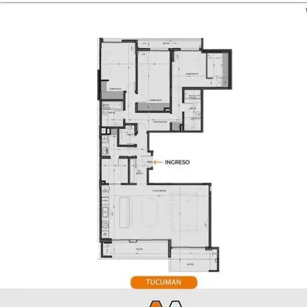Buy this 3 bed apartment on Tucumán 2140 in Rosario Centro, Rosario
