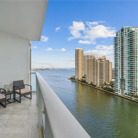 Rent this 2 bed condo on 300 South Biscayne Boulevard