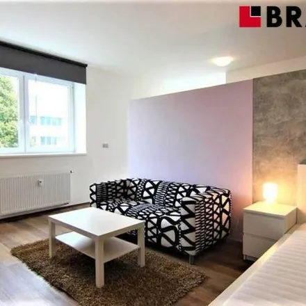 Rent this 1 bed apartment on Jundrovská 1348/38 in 602 00 Brno, Czechia