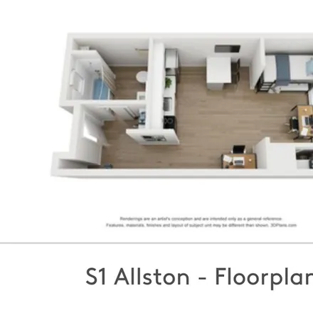 Image 1 - 2116 Allston Way, Unit S1 Studio - Apartment for rent