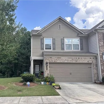 Rent this 3 bed townhouse on Kingswood Run Drive in Gwinnett County, GA 30340
