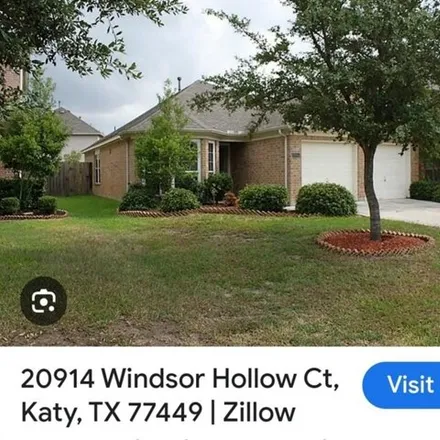 Rent this 3 bed house on 20902 Windsor Hollow Court in Harris County, TX 77449