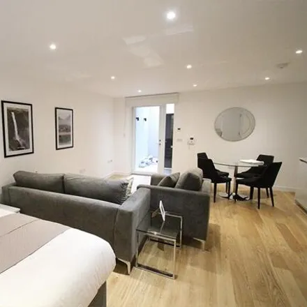 Rent this studio apartment on Fleetway in 1-24 Fleetway Birkenhead Street, London