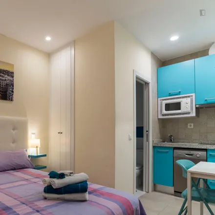 Rent this 1 bed apartment on Madrid in El Chorrillo, Travesía del Conde Duque