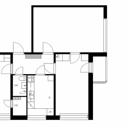 Rent this 3 bed apartment on Hatanpään valtatie 50 in 33900 Tampere, Finland