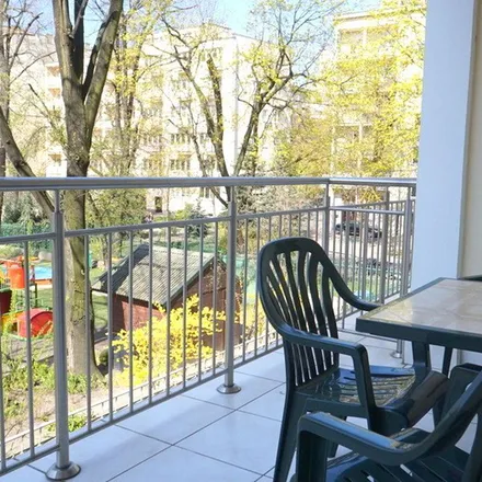 Rent this 1 bed apartment on Krucza in 00-022 Warsaw, Poland