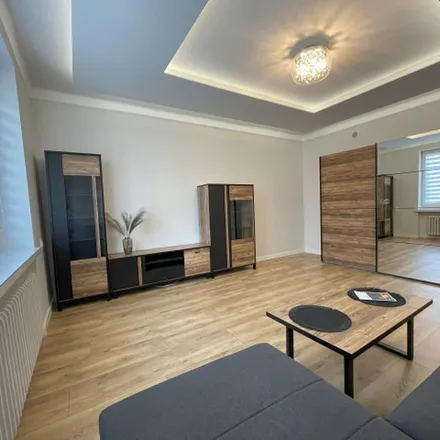 Rent this 1 bed apartment on Gnieźnieńska 17 in 91-013 Łódź, Poland