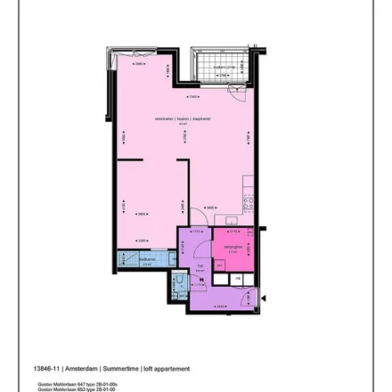 Image 2 - Gustav Mahlerlaan 653, 1082 MK Amsterdam, Netherlands - Apartment for rent