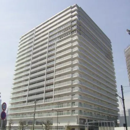 Rent this 2 bed apartment on Lawson in Harumi-dori Avenue, Toyosu 1-chome