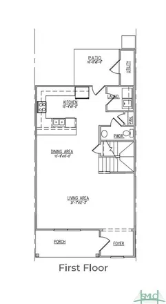 Image 2 - 321 Dogwood Circle, Port Wentworth, Chatham County, GA 31407, USA - House for sale