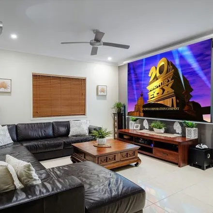 Rent this 4 bed apartment on 6 Hibiscus Way in Springfield Lakes QLD 4300, Australia