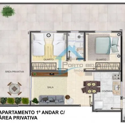 Buy this 2 bed apartment on Rua Joaquim Rocha in Sede, Contagem - MG