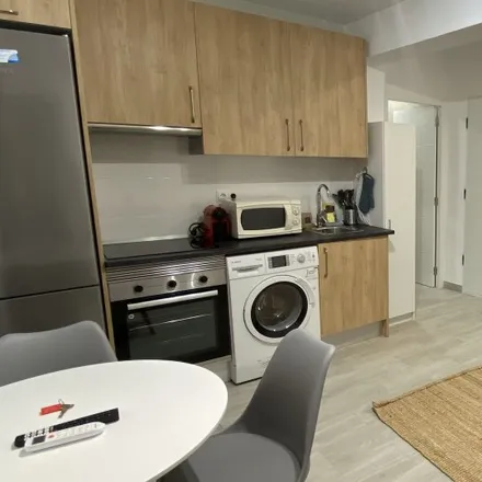 Rent this 2 bed apartment on Calle de Los Arrayanes in 28047 Madrid, Spain