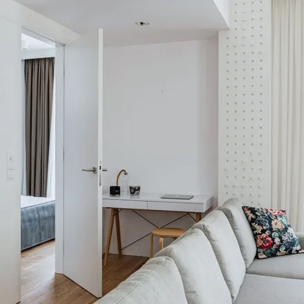 Rent this 1 bed apartment on Leona Kruczkowskiego in 00-380 Warsaw, Poland