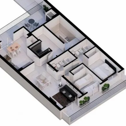 Buy this 3 bed apartment on Santa Fe 2682 in Alberto Olmedo, Rosario
